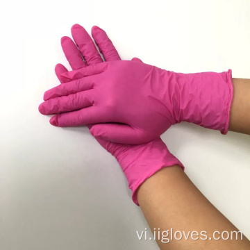 Găng tay nitrile đầy màu sắc trong phòng thí nghiệm bán buôn